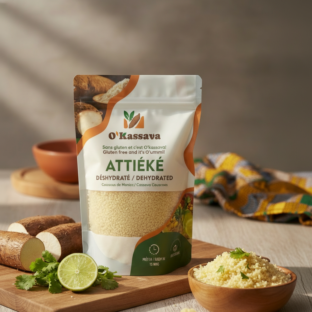 Emballage Attiéké O'kassava